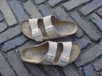 Gratis verzenden nieuwe beige arizona birkenstock soft mt 40, Neuf, Beige, Envoi, Sandales de bain