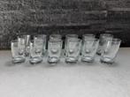 Set van 12 kleine Leonardo digestieglazen, Gebruikt, Ophalen of Verzenden, Borrel- of Shotglas