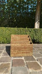 Rieten krantenbak, Huis en Inrichting, Ophalen, Zo goed als nieuw
