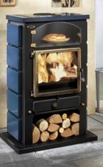 Poele mixte bois charbon occasion, Maison & Meubles, Poêles, Enlèvement, Comme neuf, Bois