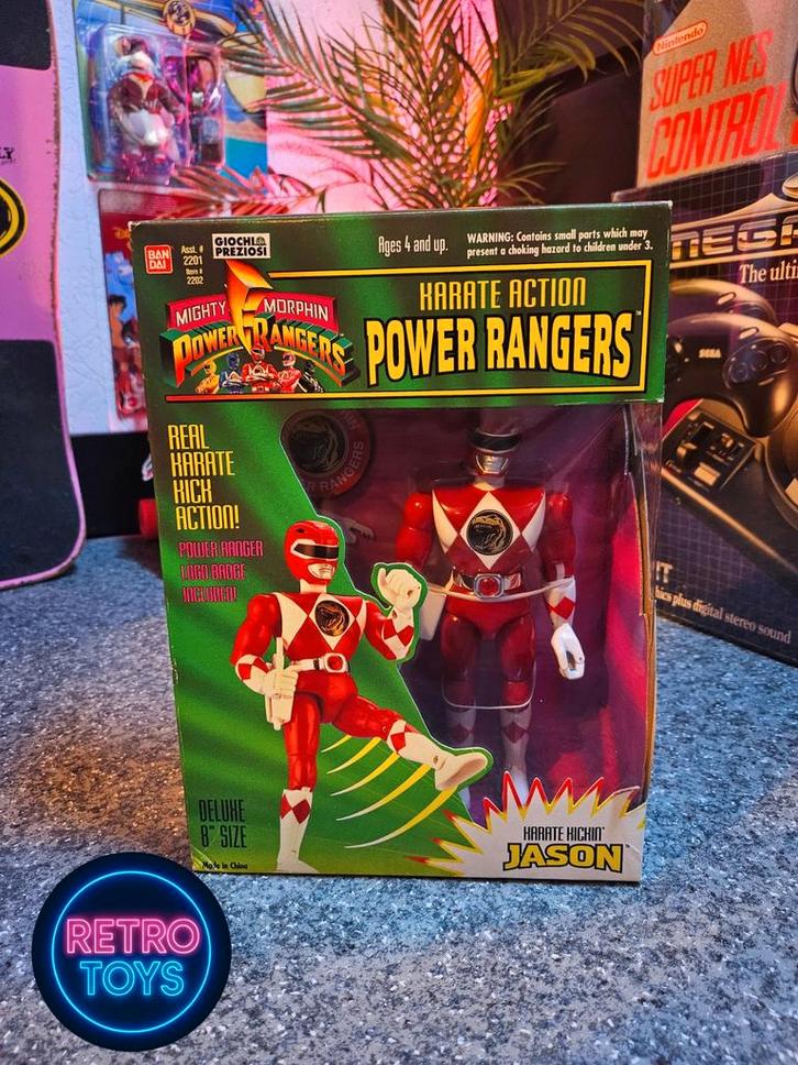 Mighty Morphin Power Rangers Karate „Jason” (Bandai 1994), Verzamelen, Beelden en Beeldjes, Ophalen of Verzenden