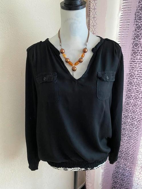 Zinka Italy zwarte blouse maat M, Kleding | Dames, Blouses en Tunieken