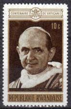 Rwanda 1970 - Yvert 400 - Vaticaans concilie - Pausen (PF), Postzegels en Munten, Verzenden, Postfris