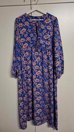 Jurk  bloemen, ANDERE, Blauw, Maat 42/44 (L), Ophalen of Verzenden