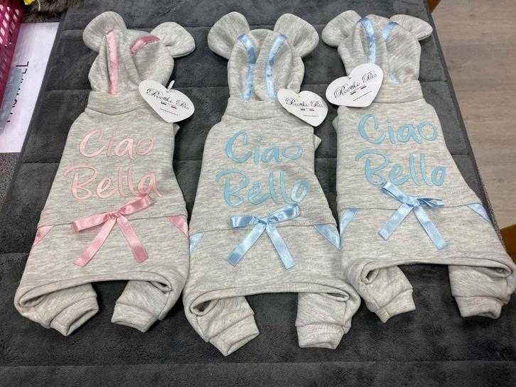 Snoezige joggings van het merk Piccoli Pets aan outlet, Animaux & Accessoires, Vêtements pour chiens, Neuf, Survêtement pour chien