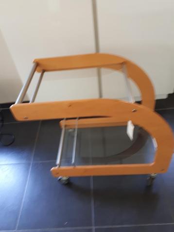 Retro serveerwagen trolly jaren 70, Enlèvement ou Envoi