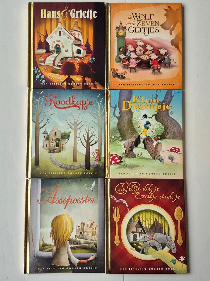 Efteling gouden boekjes, Boeken, Sprookjes en Fabels, Gelezen, Ophalen of Verzenden
