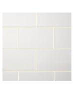 Carrelage mural blanc 40x25, Enlèvement, Comme neuf