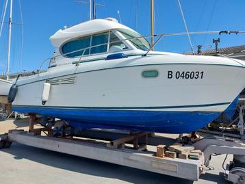 Jeanneau Merry Fisher 805, Watersport en Boten, Motorboten en Motorjachten, Ophalen, Gebruikt, Diesel, 6 tot 9 meter