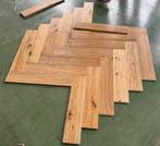 50m2 Eiken visgraat parket vloer (710x140x12 mm), Huis en Inrichting, Stoffering | Vloerbedekking, Ophalen of Verzenden, Parket