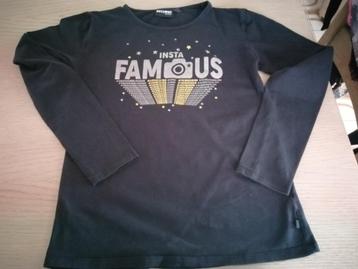 zwarte longsleeve maat 158 beschikbaar voor biedingen
