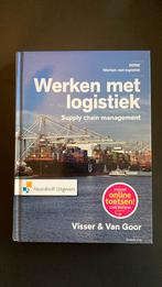 Werken met logistiek - Supply chain management, Boeken, Studieboeken en Cursussen, Gelezen, Ophalen of Verzenden, Hoger Onderwijs