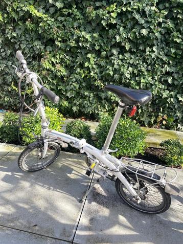 DAHON CURVE D3 WIT VOUWFIETS, Fietsen en Brommers, Ophalen, Gebruikt, Heren, 16 tot 18 inch