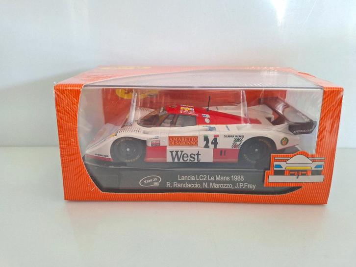 Slot-it Lancia LC2 #24 Le-Mans 1988 CA21a ( Nog Gesealed ), Kinderen en Baby's, Speelgoed | Racebanen, Nieuw, Racebaan, Elektrisch