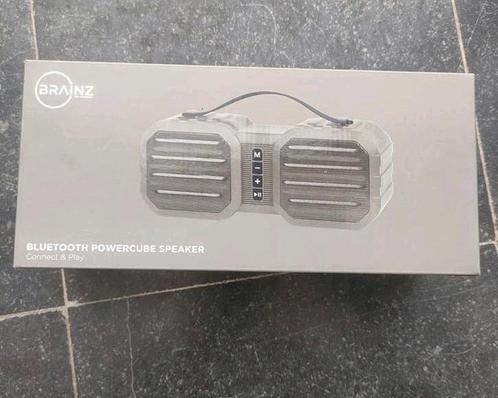 BRAINZ Bluetooth Power Cube Speaker te koop!, Audio, Tv en Foto, Luidsprekerboxen, Nieuw, Minder dan 60 watt, Overige merken, Ophalen of Verzenden