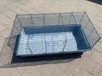 Ruime cavia- kooi te koop.   Lengte: 1m05 op Br. 55 cm., Ophalen, Zo goed als nieuw, Kooi, Cavia