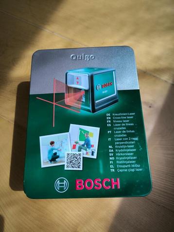 Laser lignes BOSCH Quigo, Enlèvement, Comme neuf, Autres appareils de mesure ou compteurs