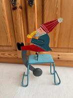 oud speelgoed kabouter schommel blik dwerg, Verzamelen, Ophalen of Verzenden, Overige typen