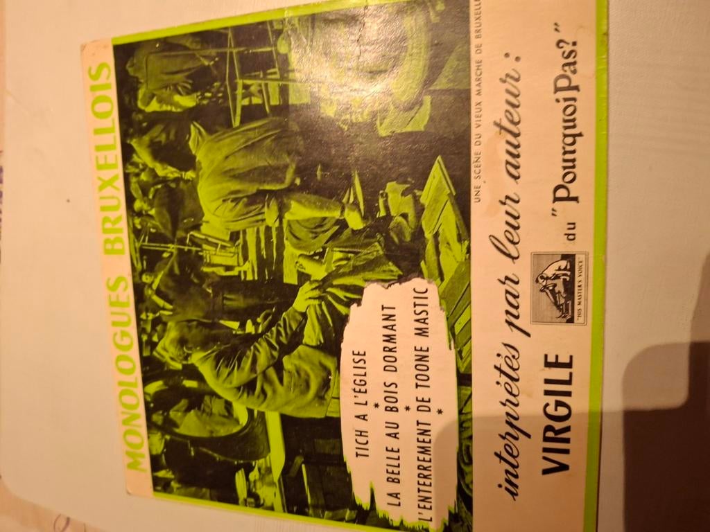 E p...monologen bruxellois, Enlèvement ou Envoi, Comme neuf