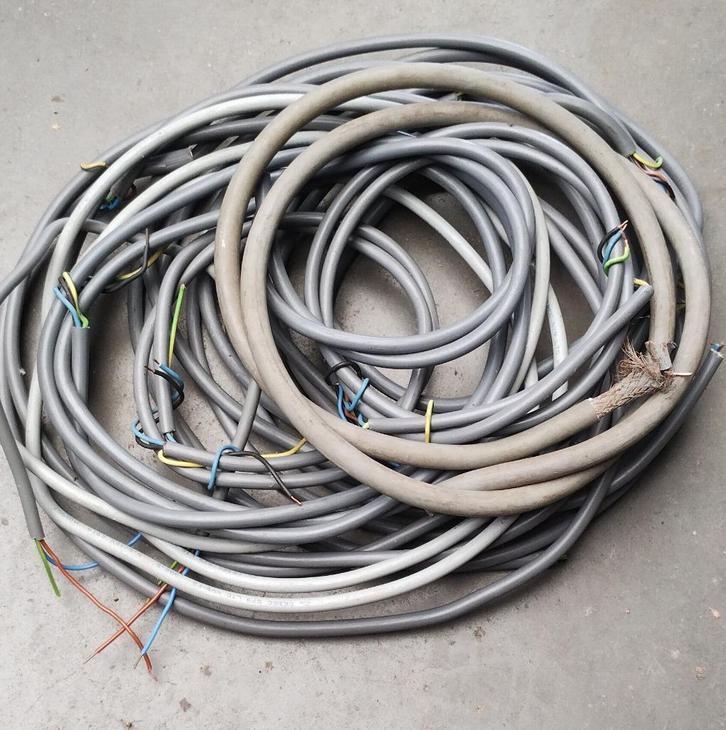 restanten elektrische kabels, Doe-het-zelf en Bouw, Elektriciteit en Kabels, Ophalen
