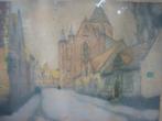 Lithografie Brugge Roger Hebbelinck, Ophalen