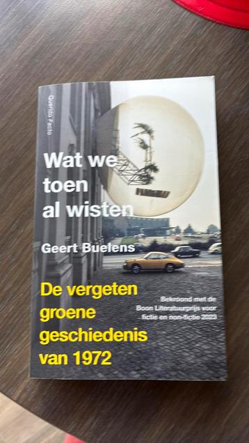 Geert Buelens - Wat we toen al wisten beschikbaar voor biedingen