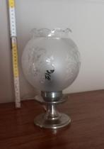 Lamp in tin, Huis en Inrichting, Woonaccessoires | Wereldbollen, Ophalen, Zo goed als nieuw