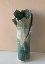 Prachtige brutalist kunstwerk / vaas, Antiek en Kunst, Ophalen of Verzenden