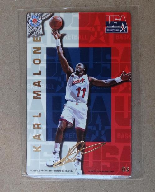 USA Basketball Pro Magnets Karl Malone #03 1994, Sport en Fitness, Basketbal, Zo goed als nieuw, Overige typen, Ophalen of Verzenden