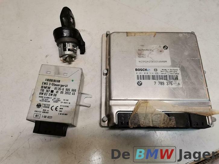 DDE met EWS en sleutel BMW 5-serie E39 525D M57 7789428, Auto-onderdelen, Elektronica en Kabels, BMW, Gebruikt, Ophalen of Verzenden