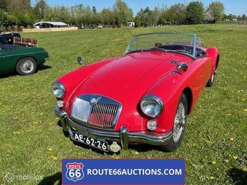MG MGA 1600 Cabriolet 1960 | Route 66 auctions, Rouge, Achat, Entreprise, Cabriolet