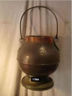 Leuke Antieke Metalen Ketel - 28H en 23D, Ophalen of Verzenden