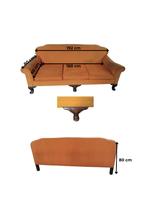 Canapé ancien, Maison & Meubles, Enlèvement, Utilisé, Trois personnes