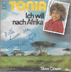 tonia - ich will nach afrika + HANDTEKENING, Cd's en Dvd's, Ophalen of Verzenden