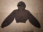 Only crop top hoodie zwart maat xxs, Kinderen en Baby's, Gebruikt, Meisje, Trui of Vest, Kids Only