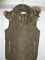 groene dames bodywarmer met capuchon, maat 40, Ophalen of Verzenden, Zo goed als nieuw, Maat 38/40 (M)