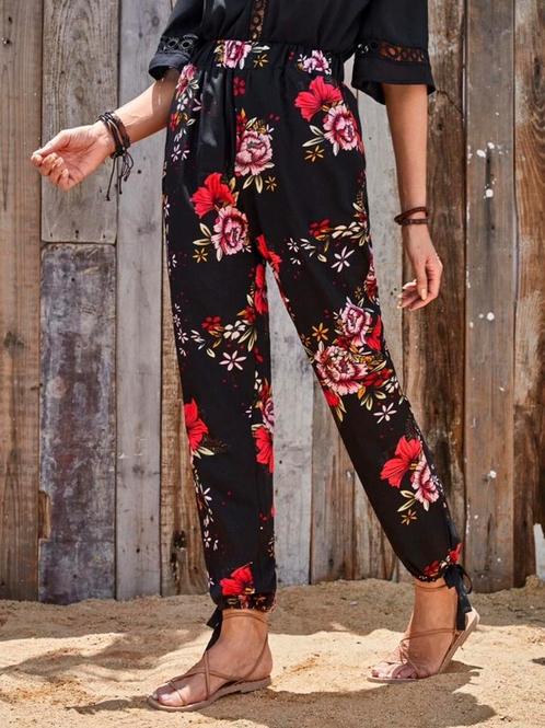 Broek maat L, Kleding | Dames, Broeken en Pantalons, Nieuw, Maat 42/44 (L), Zwart, Ophalen of Verzenden