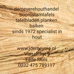 Boomstamtafels tafelbladen planken Wandplanken, Ophalen of Verzenden, Zo goed als nieuw, Planken