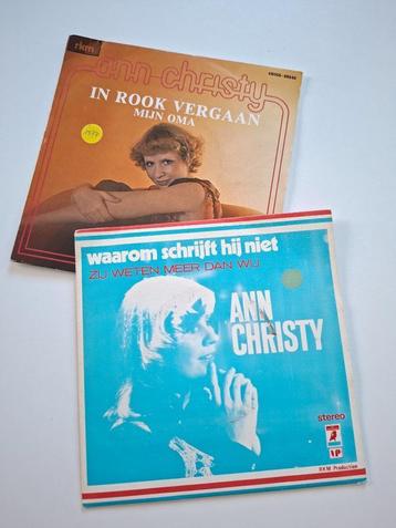 Ann Christy 2 single's vinyl beschikbaar voor biedingen