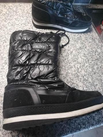 SKI LAARZEN / SNOW BOOTS ZWART MERK CELTICS – MAAT 40, CELTICS, Enlèvement ou Envoi, Bottes de neige, Porté