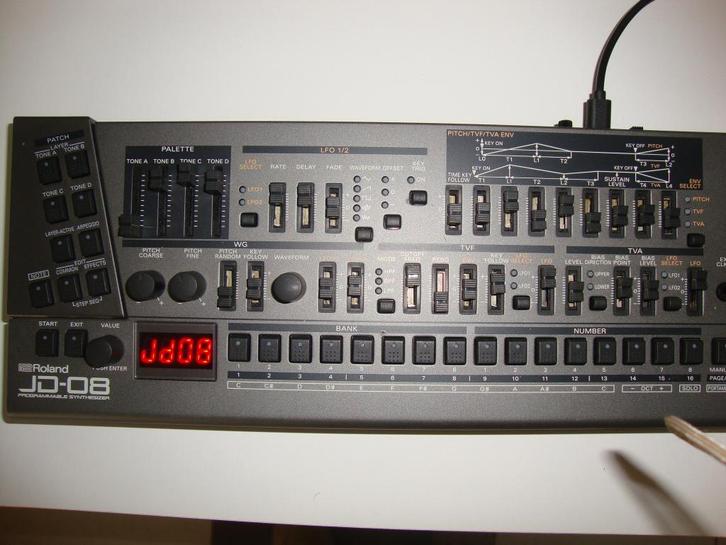 Roland JD-08 soundmodule, Musique & Instruments, Modules de son, Comme neuf, Roland, Enlèvement ou Envoi