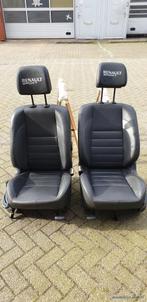 Megane II 2 RS Leder Leer Leren voorstoelen voor stoel kuip, Auto-onderdelen, Gebruikt, Ophalen of Verzenden, Renault