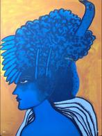 CORNEILLE lithografie LA FEMME BLEU, Antiek en Kunst, Ophalen