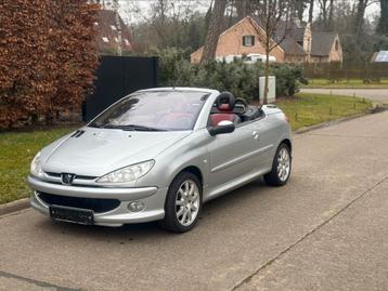 Peugeot 206cc  Cabrio 1.6 Benzine Automaat Gekeurd, Auto's, Peugeot, Automaat, Cabriolet, Particulier, Te koop