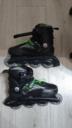 Rollers enfants garçon pointure 36-39 verts et noirs, Kinderen, Inline skates 4 wielen, Ophalen, Overige merken