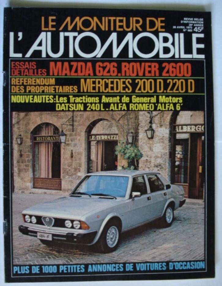 Le Moniteur de l'automobile 663, Boeken, Auto's | Folders en Tijdschriften, Gelezen, Algemeen, Verzenden