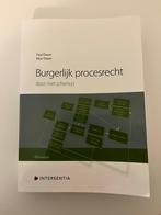 Handboek Burgerlijk procesrecht, Boeken, Ophalen of Verzenden, Zo goed als nieuw, Hogeschool, Intersentia