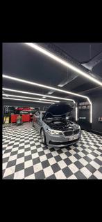 Bmw série 5, Autos, BMW, Cuir, Argent ou Gris, Carnet d'entretien, 5 portes
