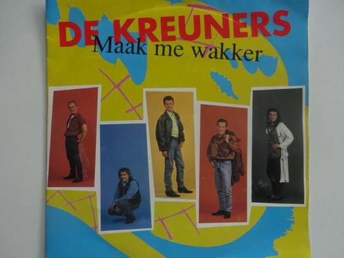 De Kreuners - Maak Me Wakker / Verliefd Op Chris Momme(1990), Cd's en Dvd's, Vinyl Singles, Single, Nederlandstalig, Ophalen of Verzenden
