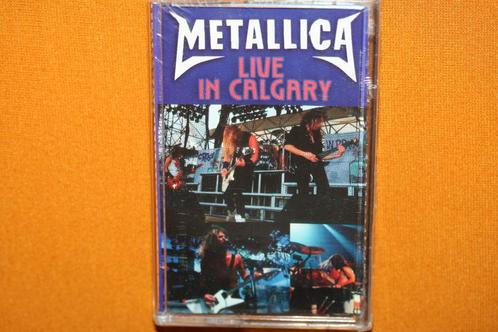 tape - Metallica - Live In Calgary, CD & DVD, Cassettes audio, Neuf, dans son emballage, 1 cassette audio, Enlèvement ou Envoi